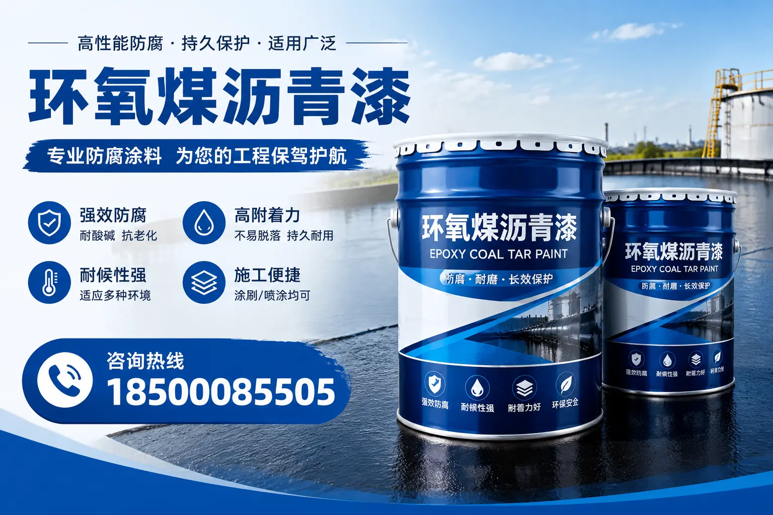 环氧煤沥青漆与其他漆类的比较，宜丰用户的选择依据