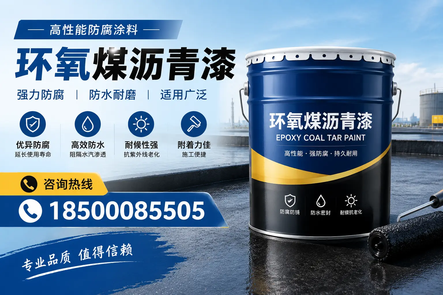 环氧煤沥青漆的主要成分与功能，宜丰用户深度了解