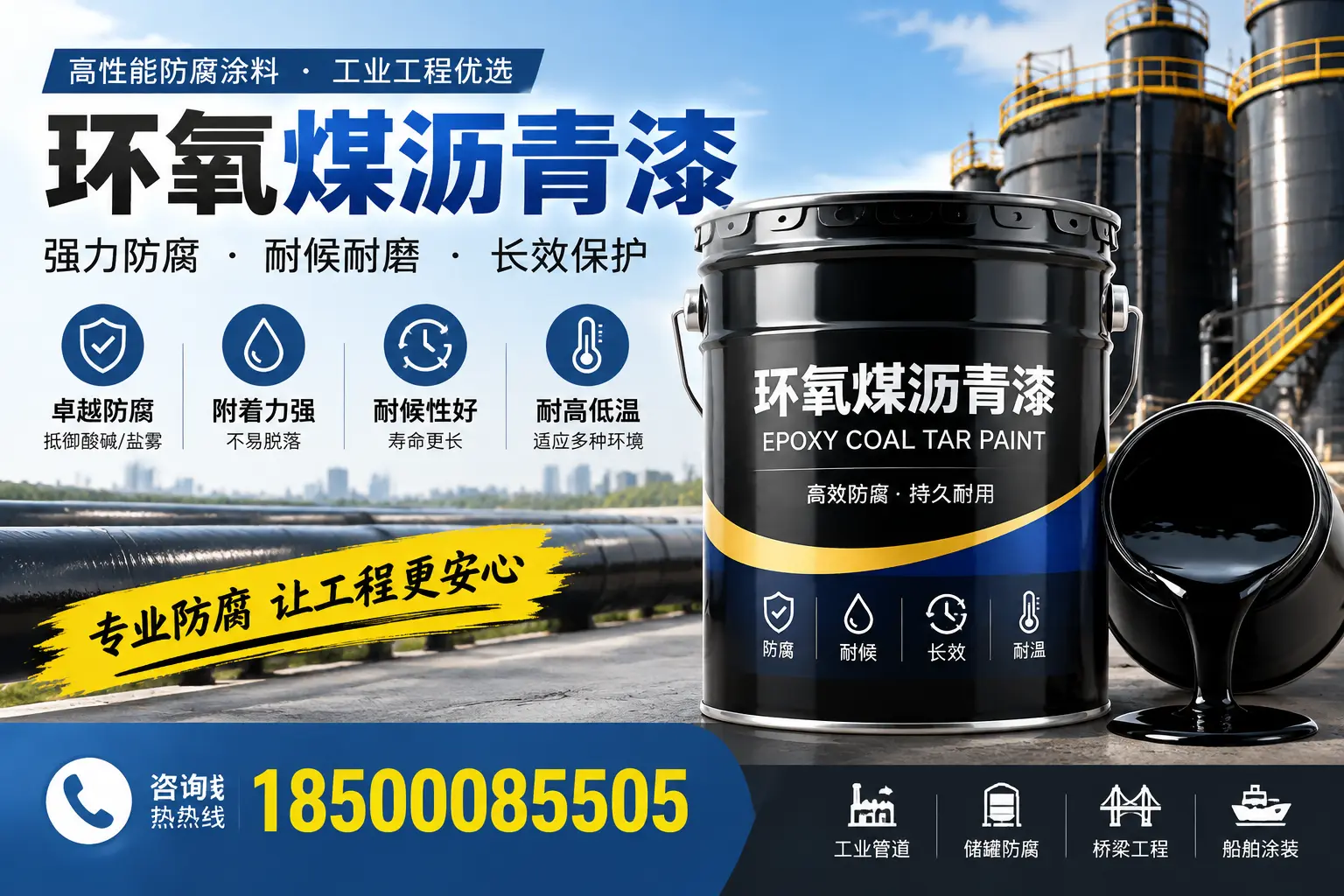 环氧煤沥青漆的施工方法与注意事项,确保在宜丰顺利完成